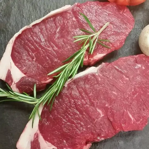 Irish Striploin Steak 250g X 2 Lisduggan Farm Bacon By The Box