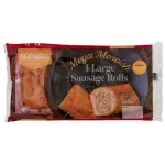 McColgans 4 Large Sausage Rolls 240g x 6 per box