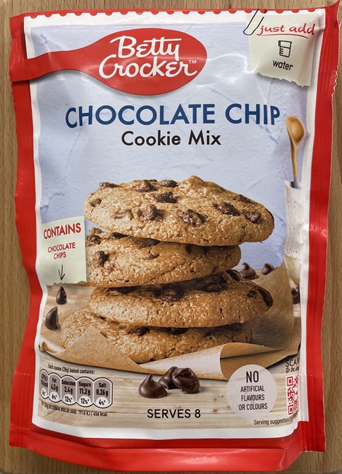 Betty Crocker Chocolate Chip Cookie Mix 200g