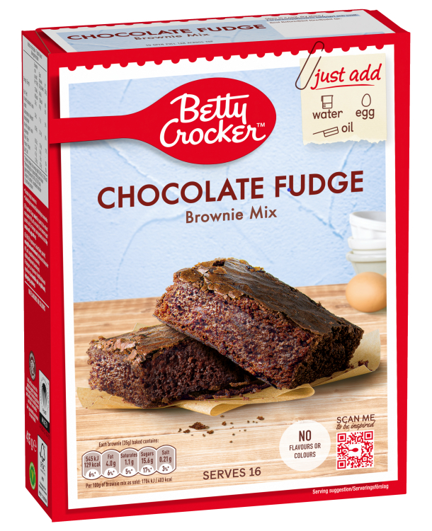 Betty Crocker Chocolate Fudge Brownie Mix 415g