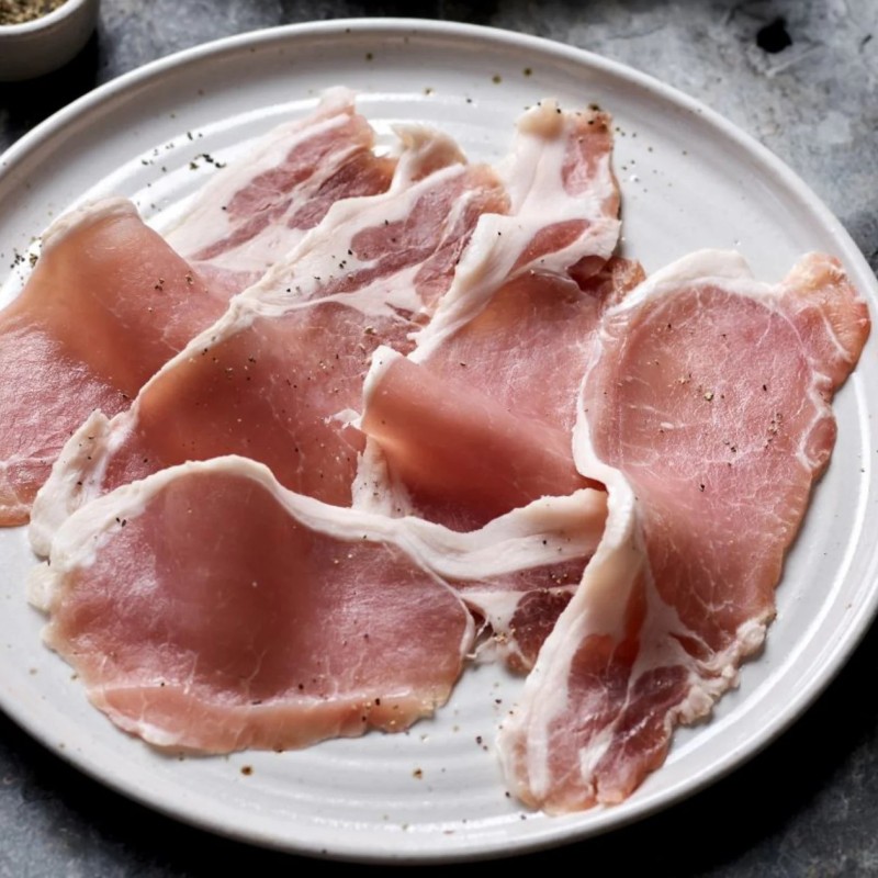 Clonakilty Mild Cure Back Bacon, 12 x 250g per box