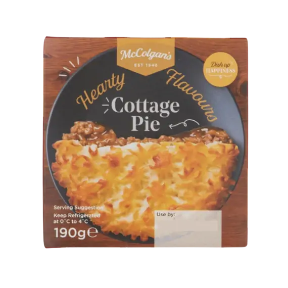 McColgans Cottage Pie 190g x 6 per box