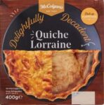 McColgans Quiche Lorraine 400g x 6 per box