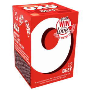 OXO Cubes Beef x 12 Pack