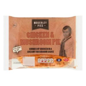 Mogerley Chicken & Mushroom Pie 190g x (6 per box)