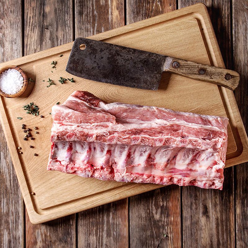 Lisduggan Farm Plain Pork Ribs 1kg