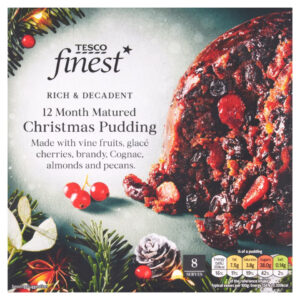 Tesco Finest Christmas Pudding 800g (Serves 8)