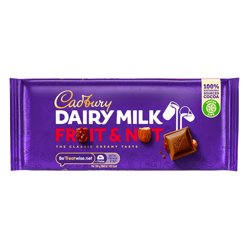 Cadburys Fruit & Nut 110g