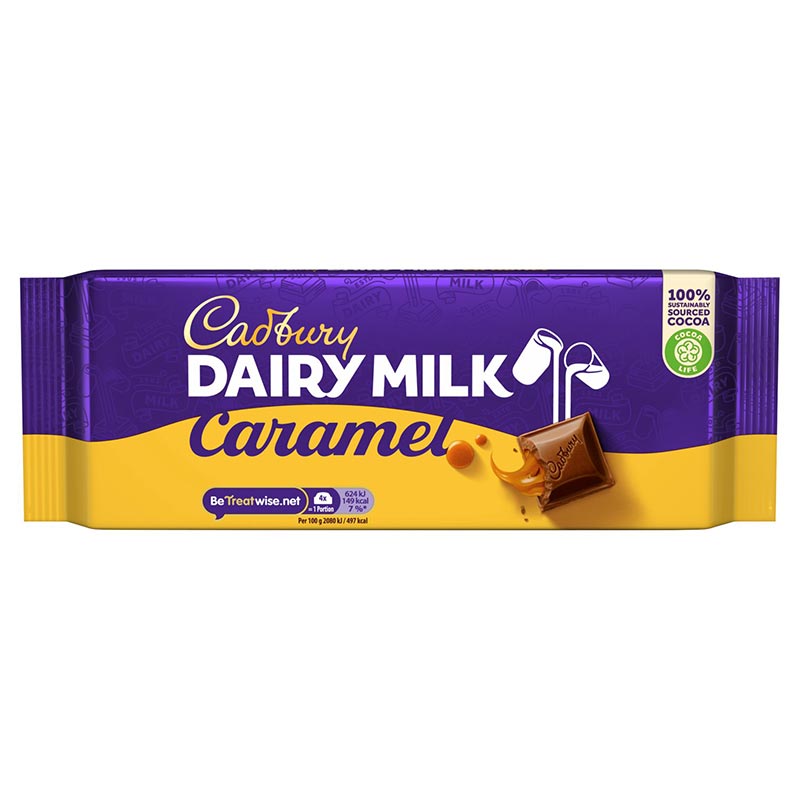 Cadbury Dairy Milk Caramel 120g