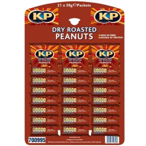 KP Dry Roasted Peanuts 21 pack