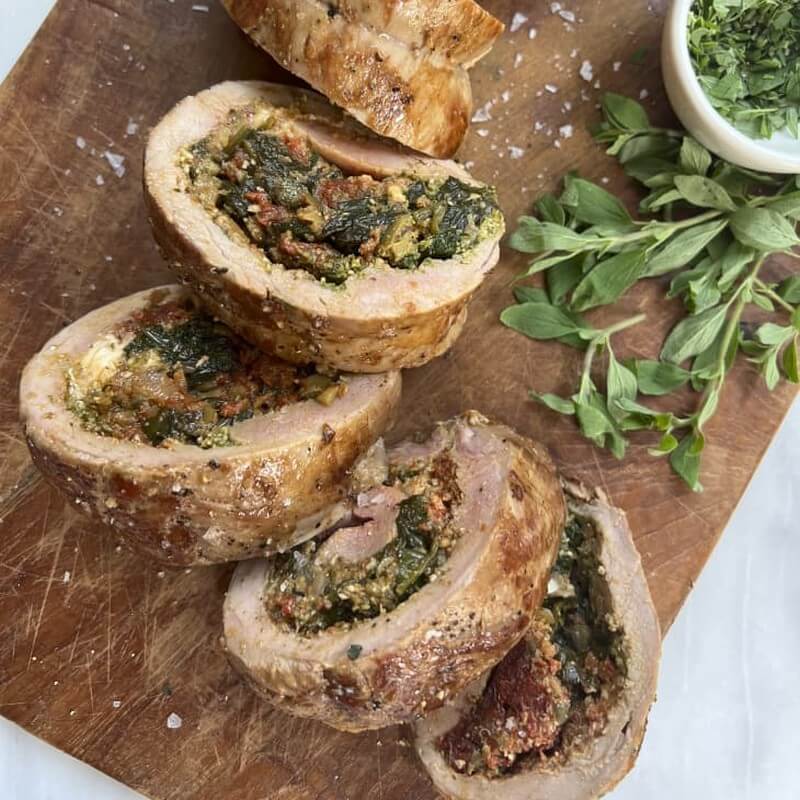 Lisduggan Farm Stuffed Pork Tenderloin (750g)