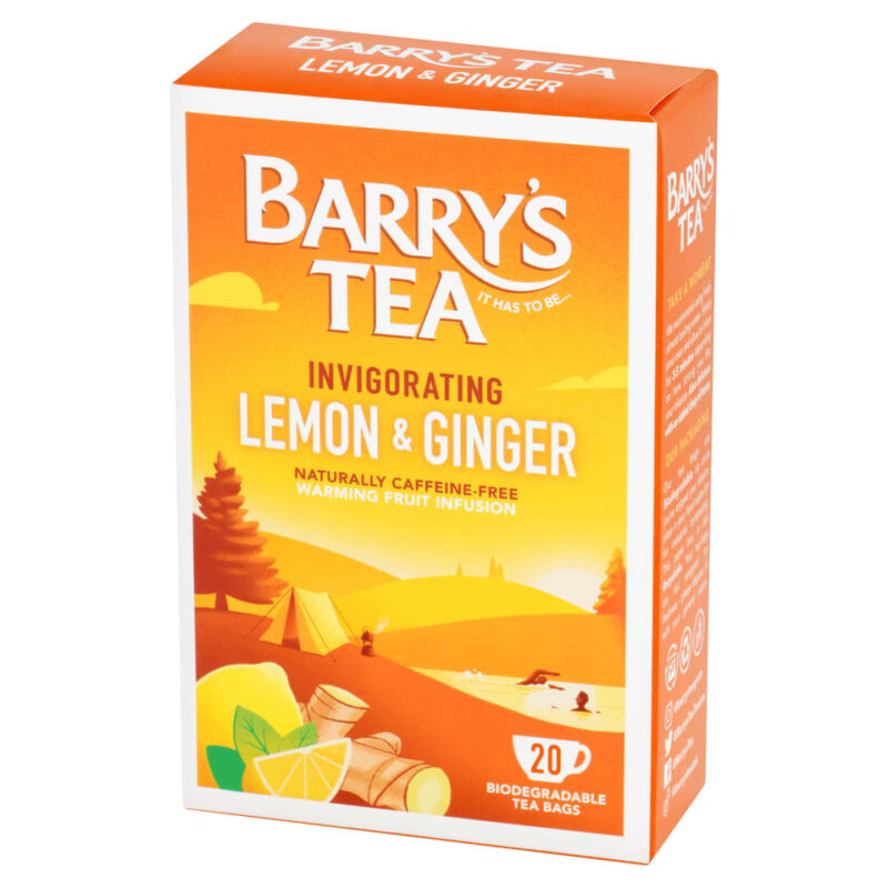 Barry's Lemon & Ginger Tea - 20 pack (35g)