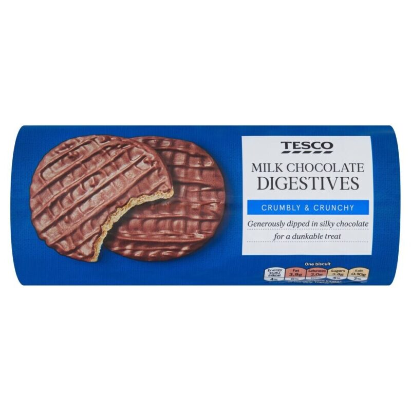 Tesco Milk Chocolate Digestives 300g