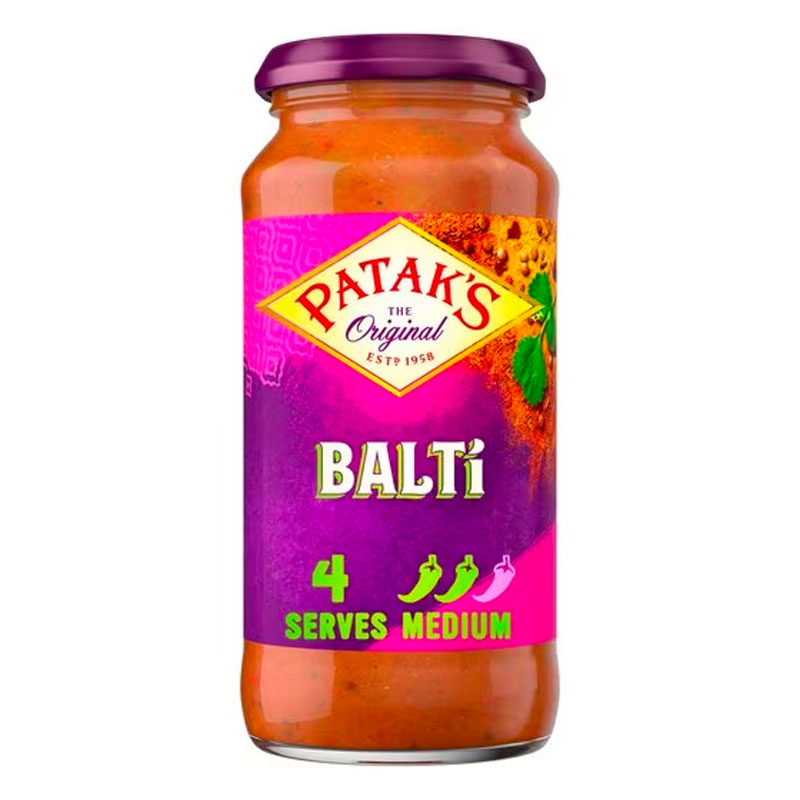 Pataks Medium Balti Cooking Sauce 450g