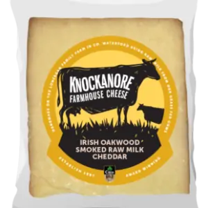 Knockanore Irish Oakwood Smoked Raw Milk Cheddar (150g)
