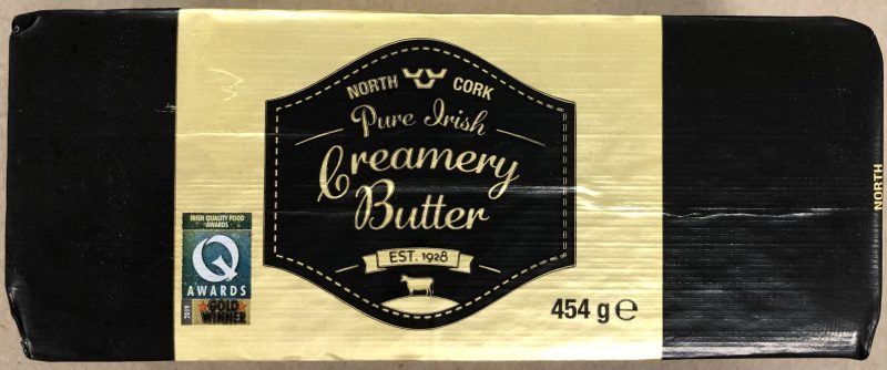 North Cork Pure Irish Creamery Butter 454g