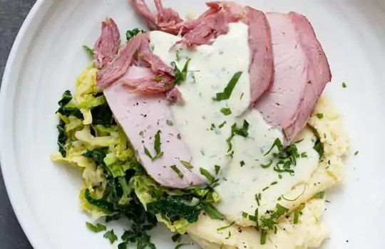 Traditional Irish Bacon And Cabbage