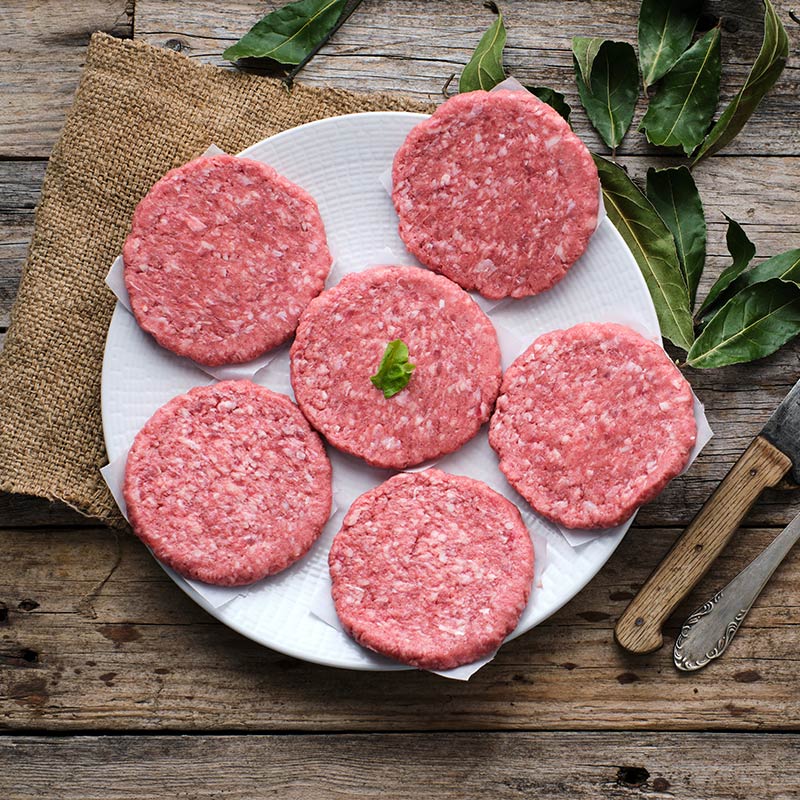 Lisduggan Farm Burgers 1kg (8 pack)