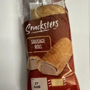 McColgans Snacksters Sausage Roll 130g x 6