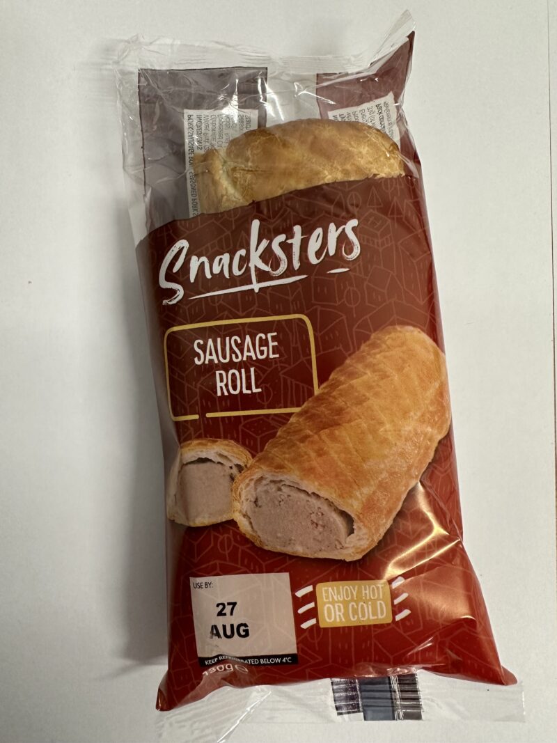 McColgans Snacksters Sausage Roll 130g x 6