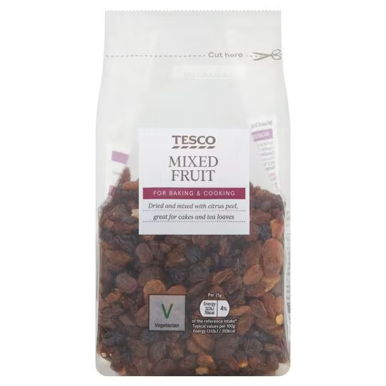 Tesco Mixed Fruit 375g