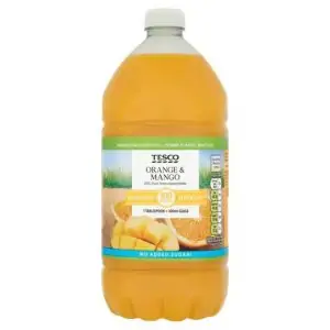 Tesco Quadruple Strength Orange & Mango Squash 1.5L