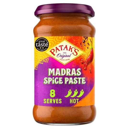 Pataks Medium Hot Madras Paste 283g