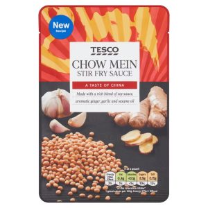 Tesco Chow Mein Stir Fry Sauce 120g x (4 pack)