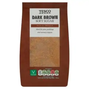 Tesco Dark Brown Soft Sugar 500g