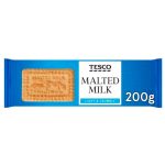 Tesco Malted Milk Biscuits 200g