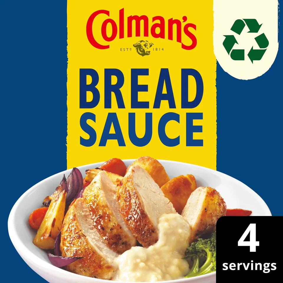 Colman s bread sauce mix 40g bacon by the box