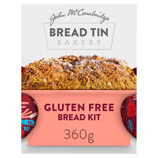 McCambridge Bread Tin Bakery Gluten-free Breadkit 360g