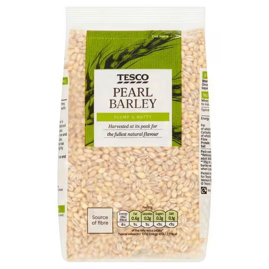 Tesco Pearl Barley 500g