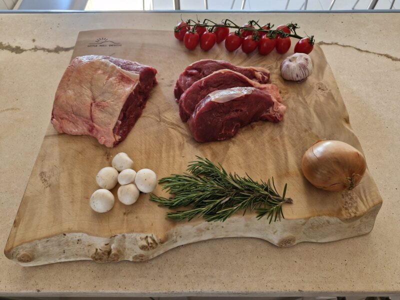 Lisduggan Farm Striploin/Sirloin Steak (1KG)