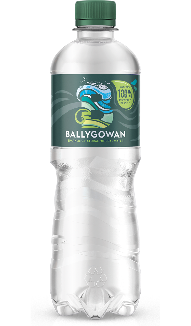 BALLYGOWAN SPARKLING NATURAL MINERAL WATER (24 x 500ML)