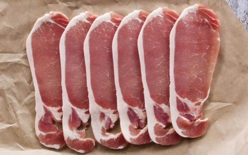 cured rashers