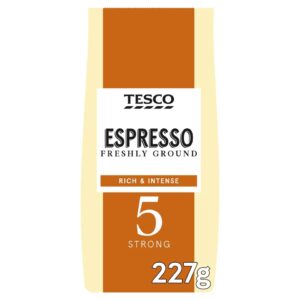 Tesco Espresso Ground Coffee 227g