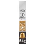 Tesco Finest 10 Leggero Coffee Capsules Strength 6 54g