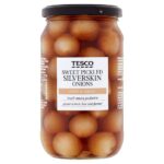 Tesco Sweet Pickled Silverskin Onions 440g