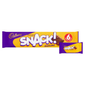 Cadbury Snack Shortcake Chocolate Biscuit 120g, (6 Pack x 2)