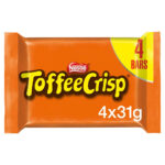 Nestle Toffee Crisp 4 pack (4 x 31g)