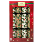 Tesco Holly Cube Christmas Crackers 12 pack