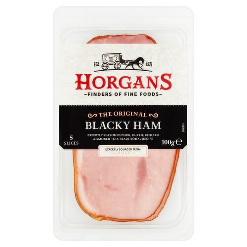 Horgan's "Blacky" Ham Slices 100g