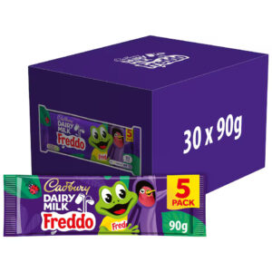 Cadbury Dairy Milk Freddo Chocolate Bar 5 Pack Multipack (5 x 18g)