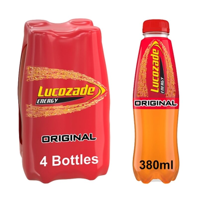 Lucozade Energy Drink Original 6 x (4 x 380ml packs)